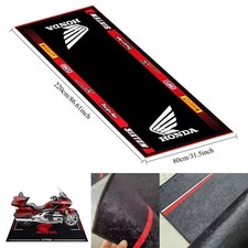 For Honda Motorcycle mat Workshop Carpet Garage Parking Mat 220x80cm antislip