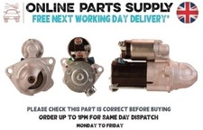 Starter Motor For Vauxhall
