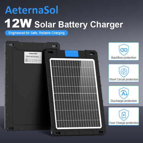 12w 12v portable - 12v, mono