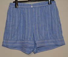 Womens Blue & White Striped