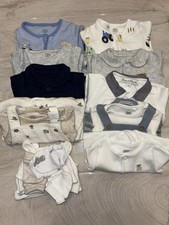 Baby Boy Rompers & Sleepsuits – Newborn & 1m (Tartine et Chocolat & Fred & Flo)