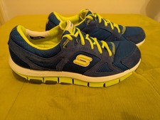 Skechers Shape Ups Blue Yellow