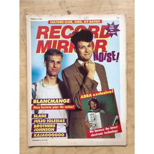 Blancmange abba record - blancmange/abba, mirror