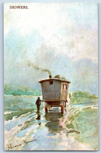 C1910s showers art - c1910s,