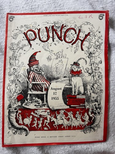 Punch magazine august - 17, 1955