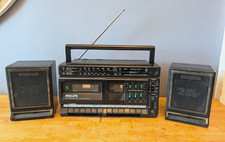 Vintage Panasonic RX-CS700 Stereo Radio Cassette Boombox - SEE VIDEO