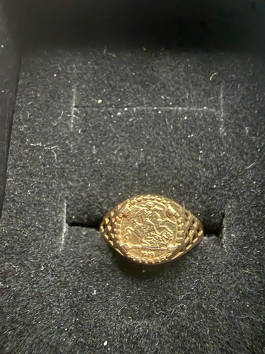 Vintage 1974 9ct - gold, st