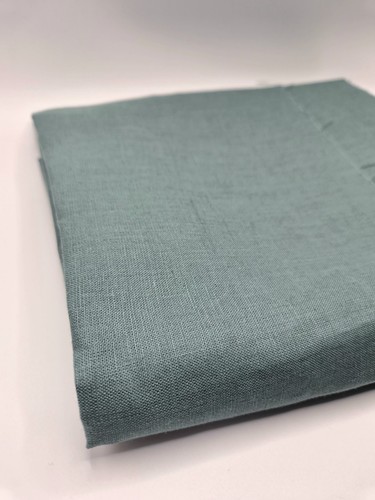 Irish linen fabric - linen, blue