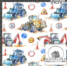Diggers and Road Signs