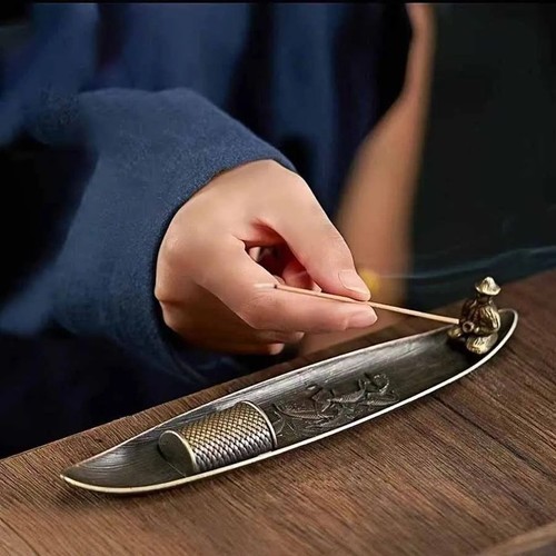 Boat incense holder - incense, zen