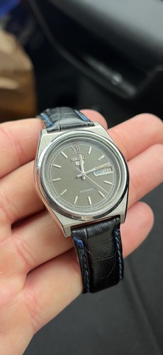 Vintage seiko day date - day, grey