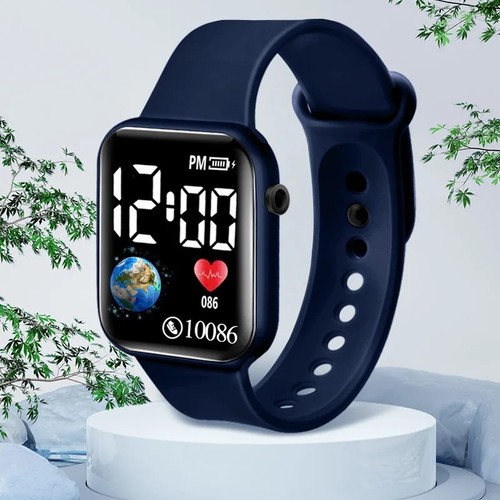 Led digital sport watch - led,