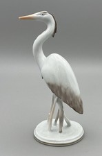 Rosenthal Fritz Heidenreich German Figurine Heron Bird Figure 13cm tall 1940s