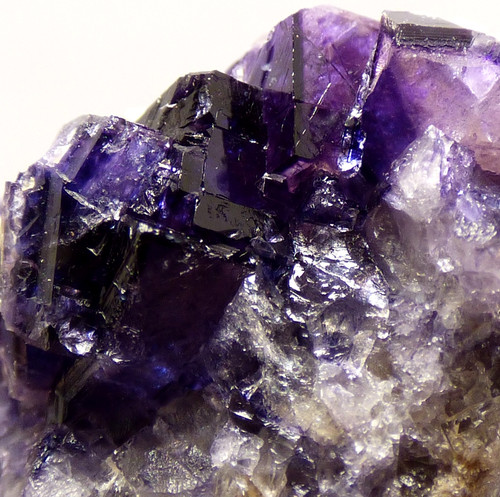 Blue john fluorite - john, crystal
