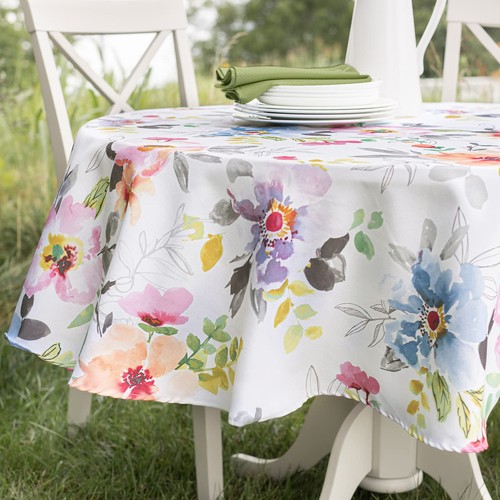 Round floral outdoor - round,
