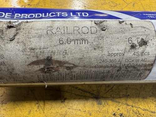 Metrode railrod welding - metrode-railrod-6, mm