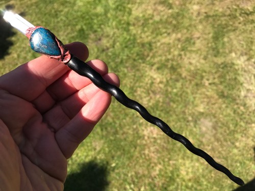 Rosewood crystal wand 19 - wand,,
