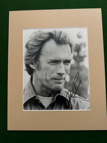 Genuine hand signed clint - hand,