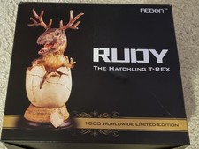 REBOR RUDY THE HATCHLING T-REX Dinosaur Statue Resin Model