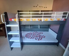 Kids Bunk Bed with Mattresses
