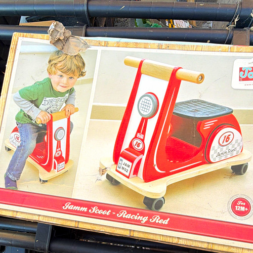 Janod scoot wooden push along - janod, push-along