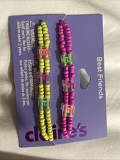New Claire’s Accessories Best Friends Beaded Bracelets RRP £10