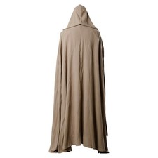 The Last Jedi Luke Skywalker Cosplay Costume Brown Outfit Robe Cape