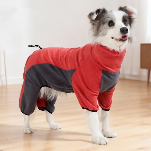 Winter warm dog jumpsuit - warm,