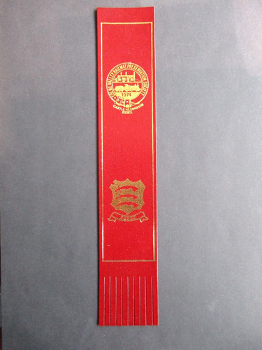 Leather bookmark colne valley - leather,