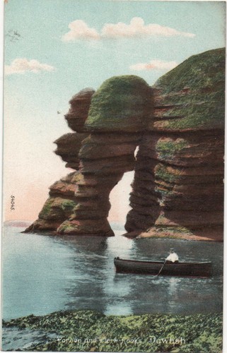 Postcard parson and clerk - postcard,