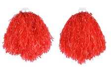 CHEERLEADER COSTUME POM POMS