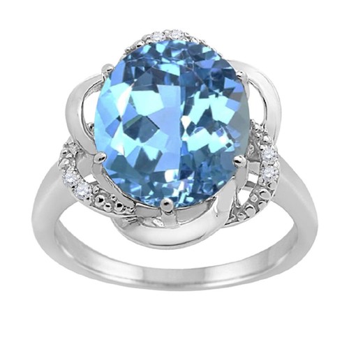 Carat blue topaz and - 4.5,