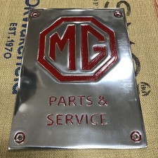MG Parts & Service Polished