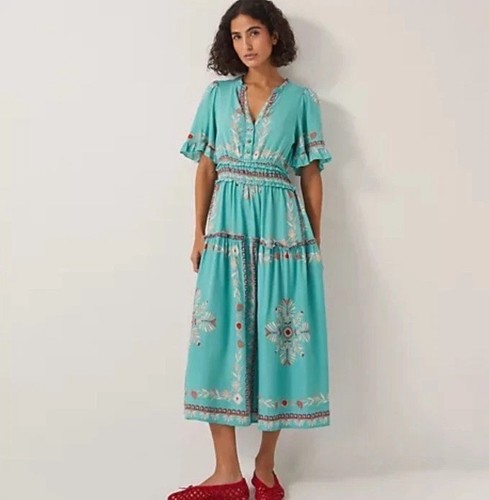 Monsoon lenora print midi - monsoon,