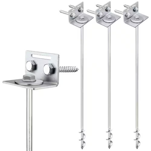 Ground anchors screw - anchors, in