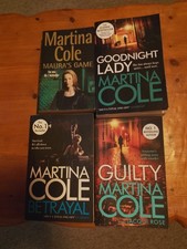 4 MARTINA COLE BOOKS JOBLOT