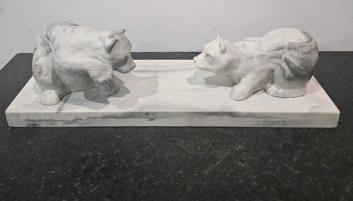 Polar bears inuit carvings - polar,