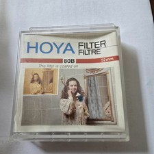 HOYA 80B Blue Filter for Photo/Video Lenses with 52mm Thread + BOX