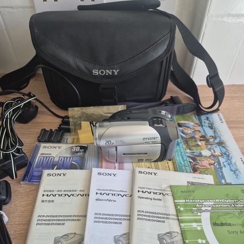 Sony dcr dvd602e handycam - dcr-dvd602e, dvd