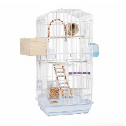Metal bird cage tall - bird,