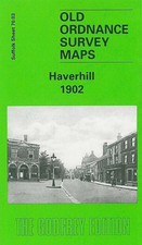 MAP OF Haverhill 1902 Suffolk