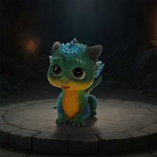 Blaze, Mini Dragon Figurine