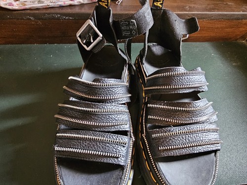 Worn once martens sandals - once, dr