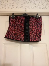 Pink animal print - animal, waist