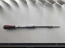 Vintage STANLEY YANKEE Screwdriver 130B  - 19" Long Extended- 4 Screwdriver Bits