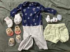 Boys' Baby Boy Bundle Clothes 3-6 Months 15 Items Plus Hats Socks