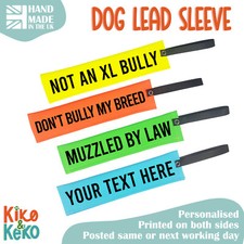 XL BULLY MUZZLED Dog Lead