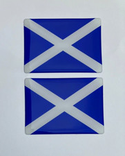 2 x SCOTLAND SALTIRE FLAGS