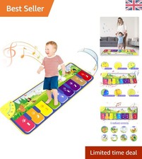 Portable Kids Piano Mat with 8