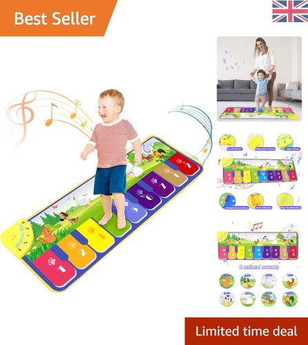 Portable kids piano mat - portable, 8